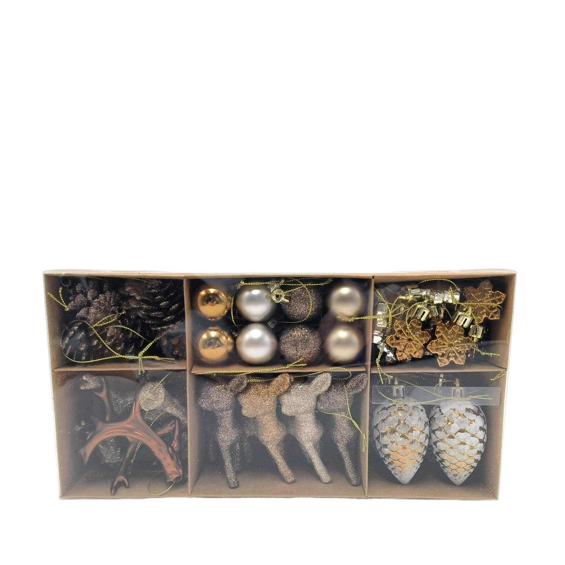 Forrest julekugler, 50 stk.